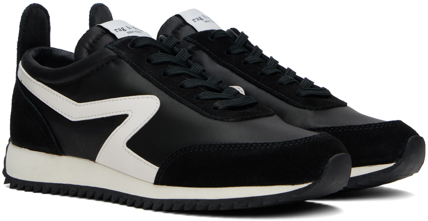 Rag & bone Black Retro Runner Sneakers