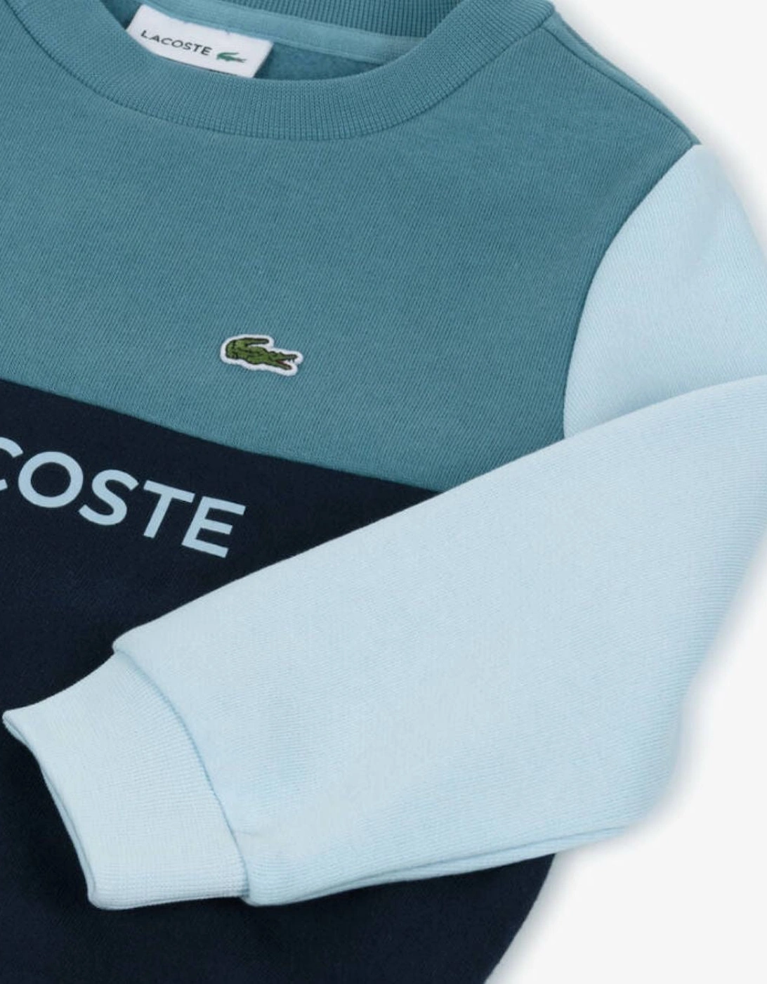 Boy's LACOSTE BOYS COLOUR BLOCK TRACKSUIT SJ8451/XJ8454