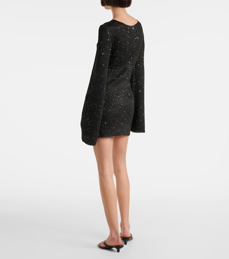 Rey cutout crochet minidress