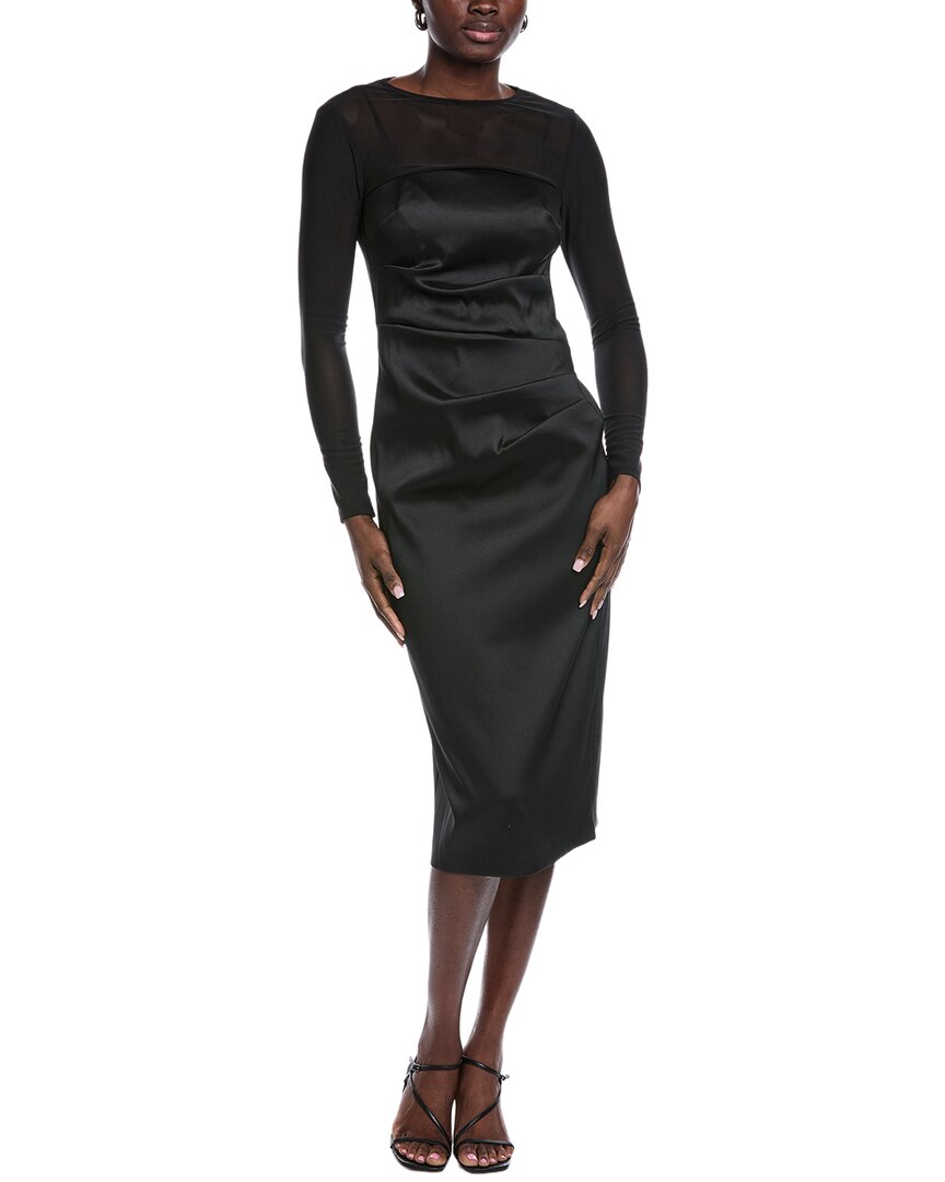 Solid Mid Dress