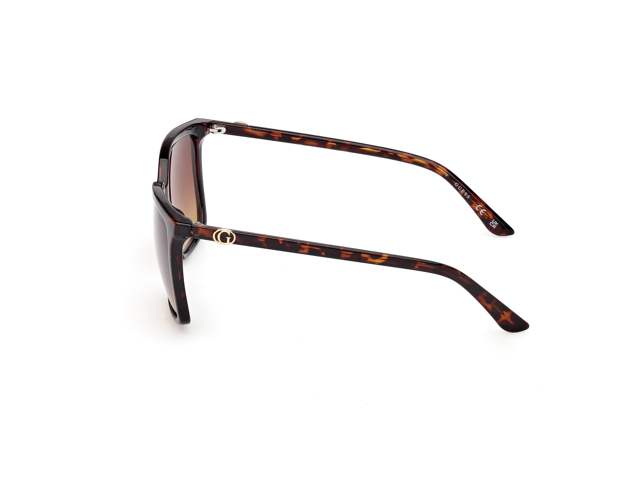 Guess Mujer Guess GU00258 52F Gafas de sol Inyectado la Habana Marrón Cuadrada Norma