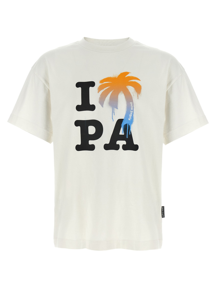 Palm Angels - love pa graphic crew neck t shirt