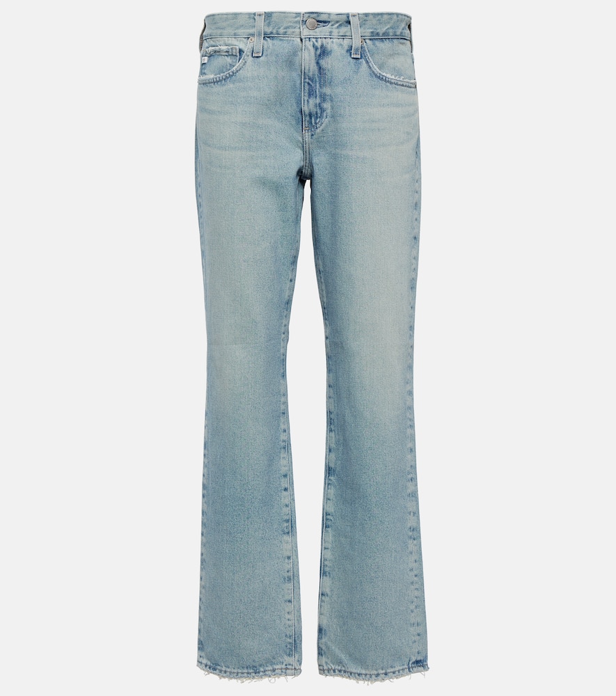 Remy low-rise straight jeans
