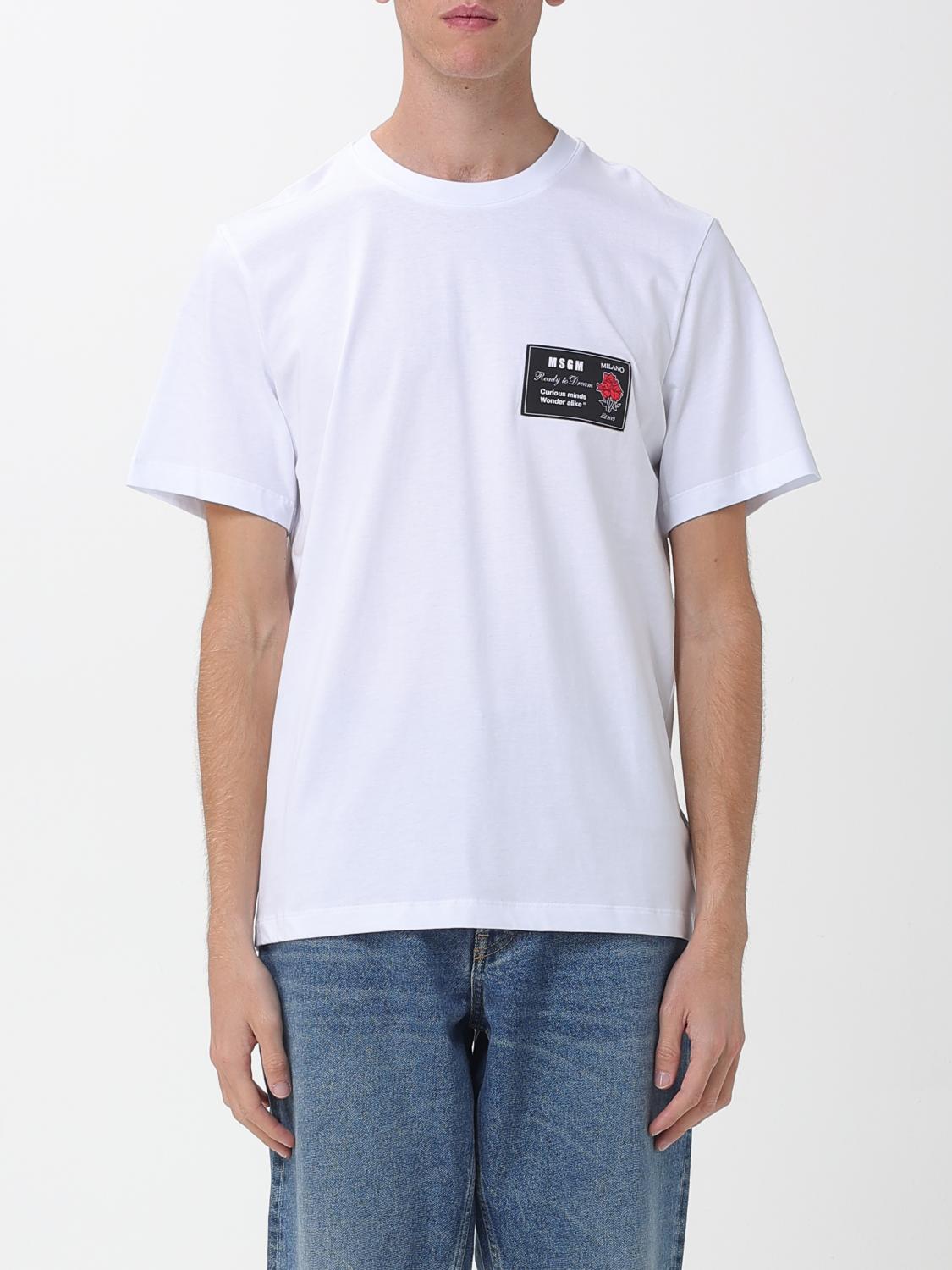 T-Shirt Men color White