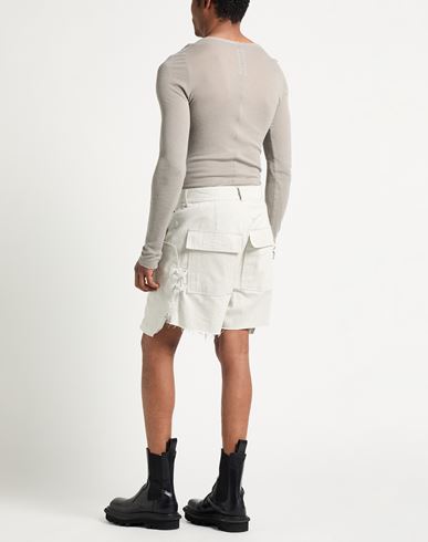 Man Shorts & Bermuda Shorts Light grey Size 31 Cotton