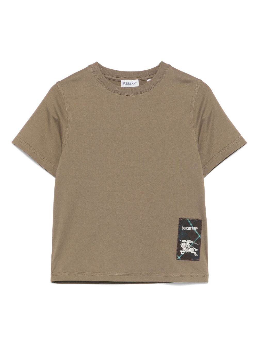Logo-tag T-shirt - Green