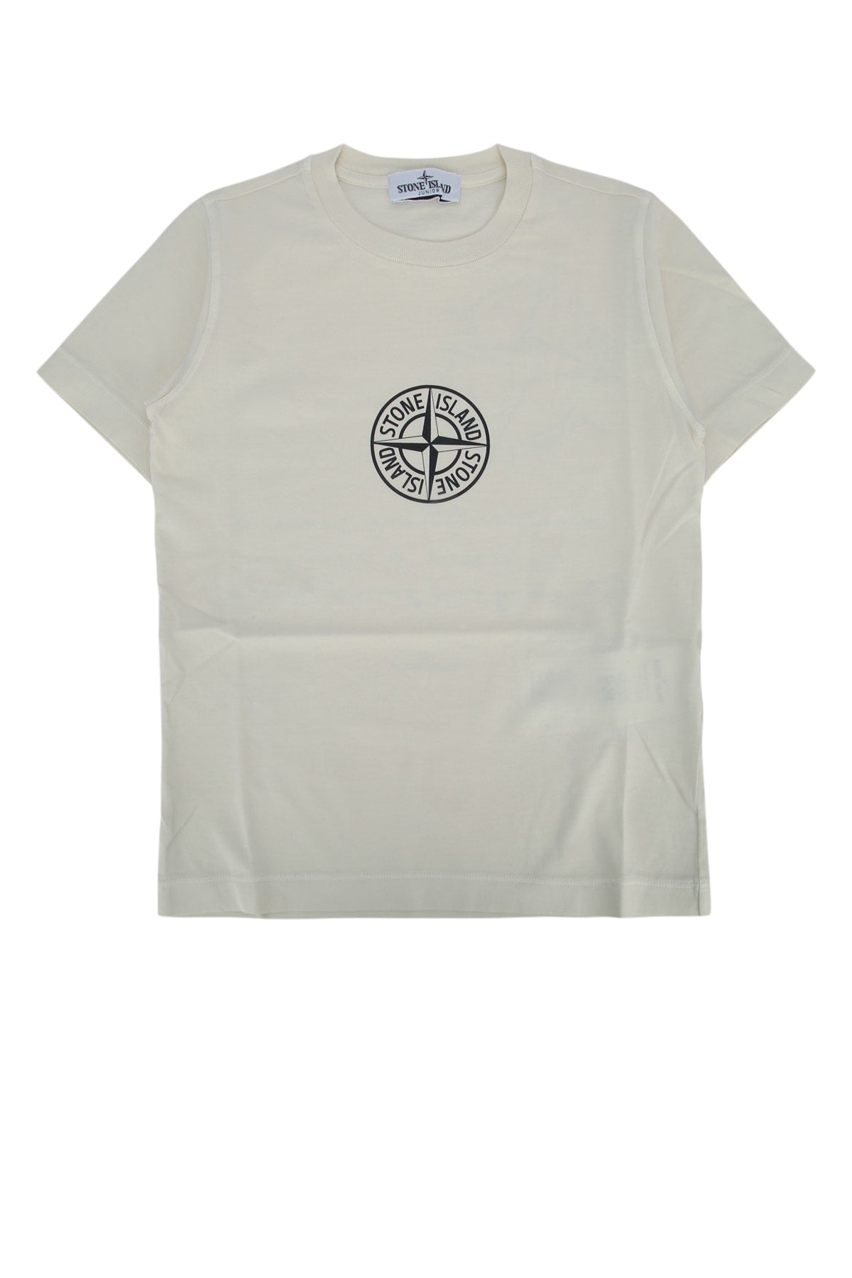 Logo-Embroidered T-Shirt — Beige