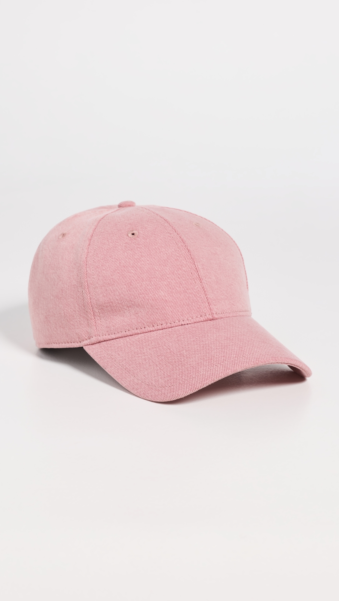 Harlow Baseball Cap Pink Denim One Size
