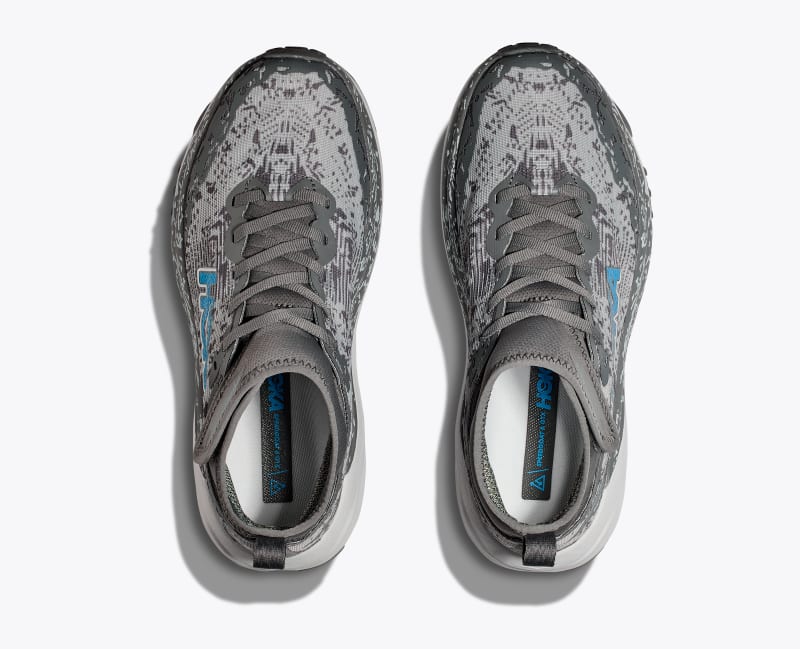 HOKA Women's Speedgoat 6 Mid GTX Shoes in Asteroid/Cosmic Grey