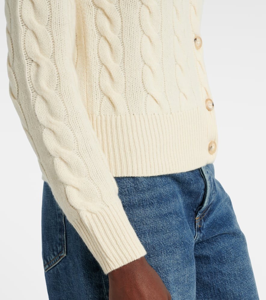 Wool and cashmere cardigan