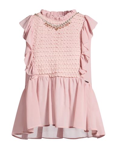 Woman Top Antique rose Size L Polyester, Elastane