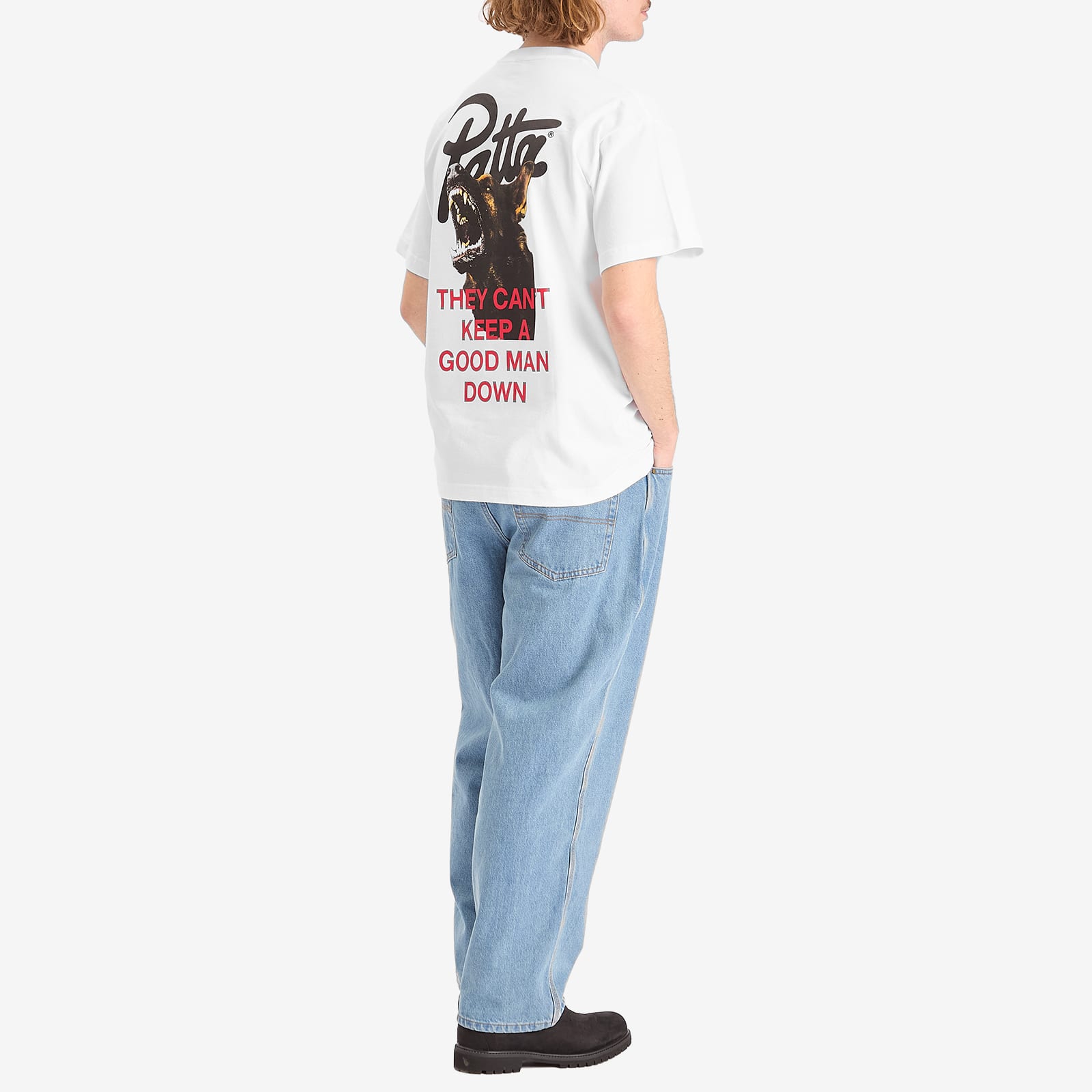 Patta Men's Bark T-Shirt in White