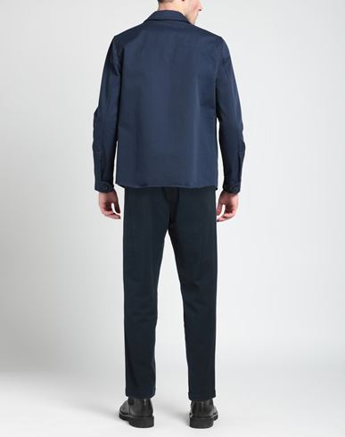 Man Pants Navy Size 30 Cotton, Elastane