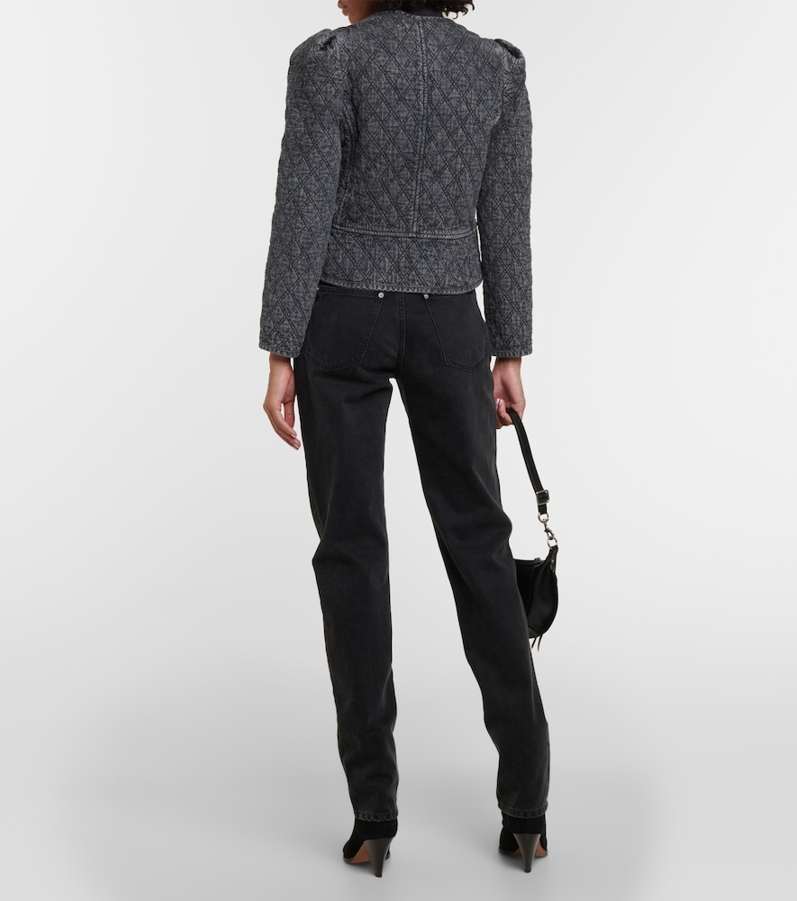 Deliona quilted denim jacket