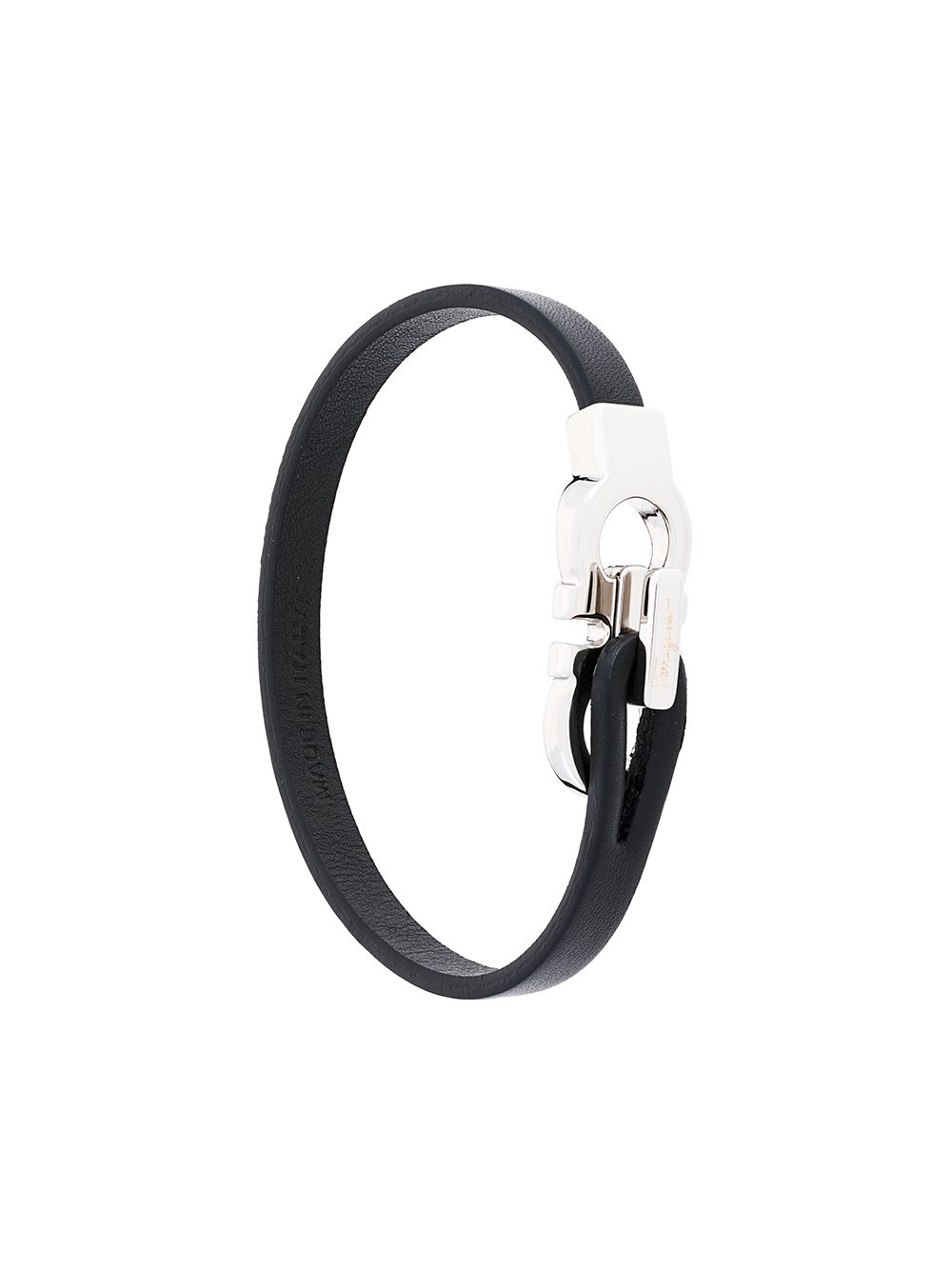 Double Gancio bracelet - Black