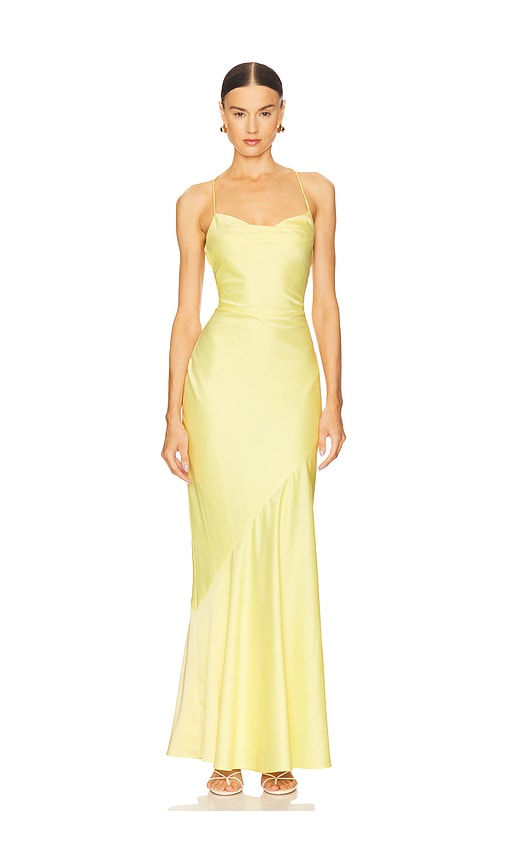 Nookie ABENDKLEID ENTICE in Lemon. Größe XS. Also in L, M