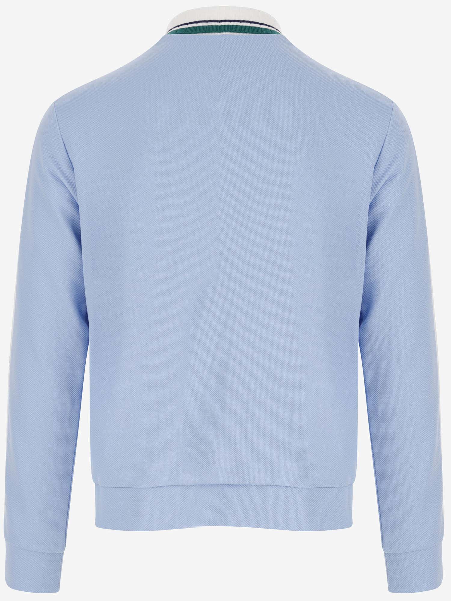 Cotton Blend Jacket With Logo