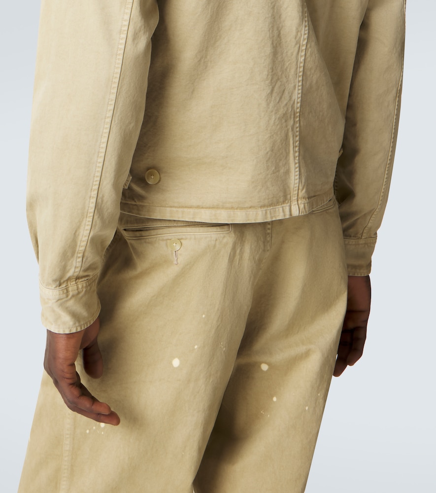 Cotton blouson jacket