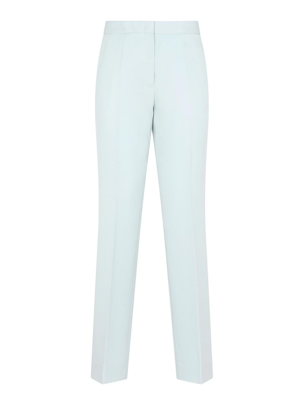 Pants In Cyan Wool