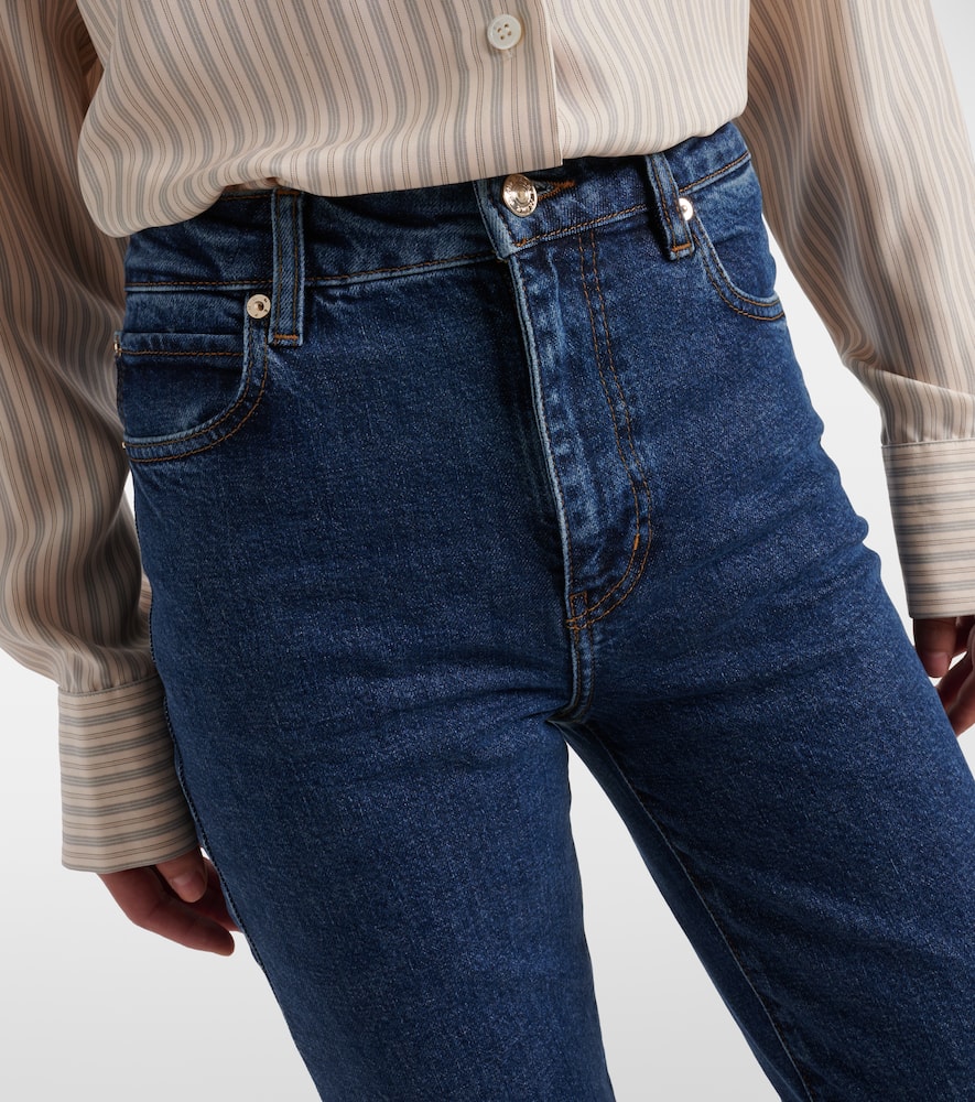 Ruler high-rise slim jeans