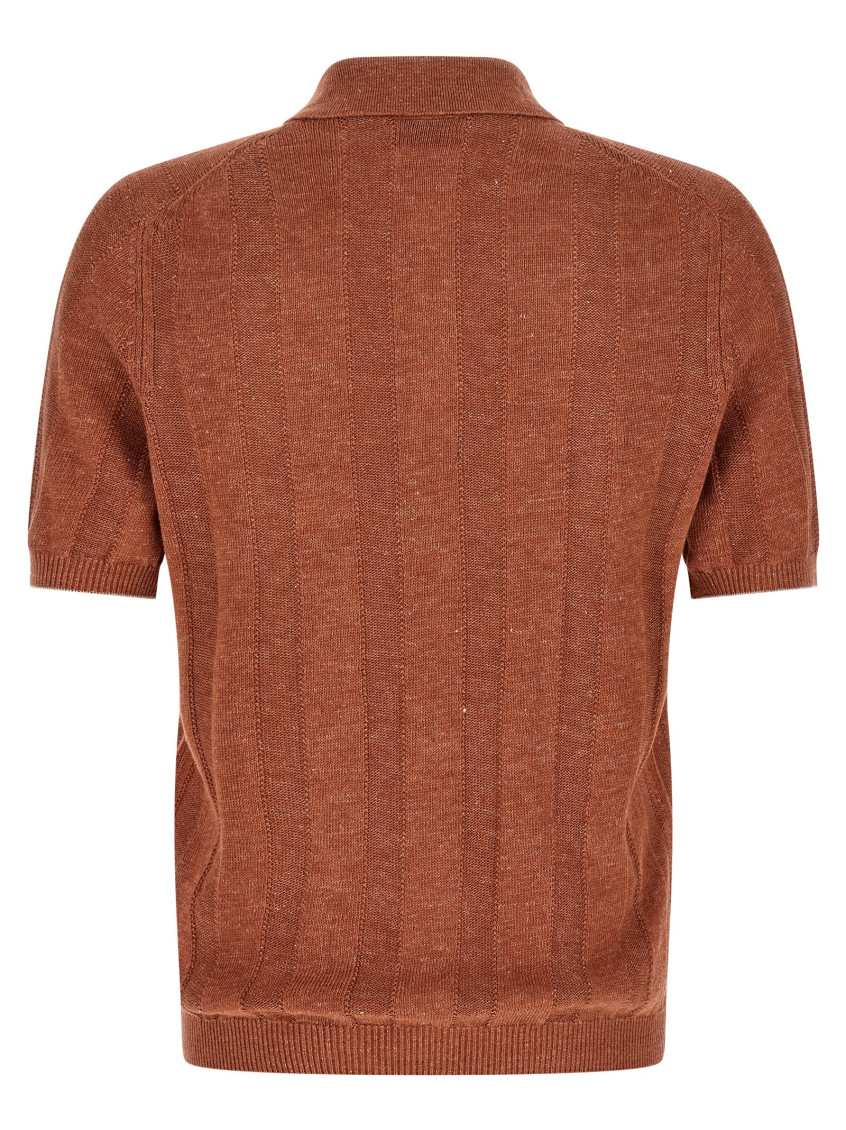 Cotton Polo Sweater