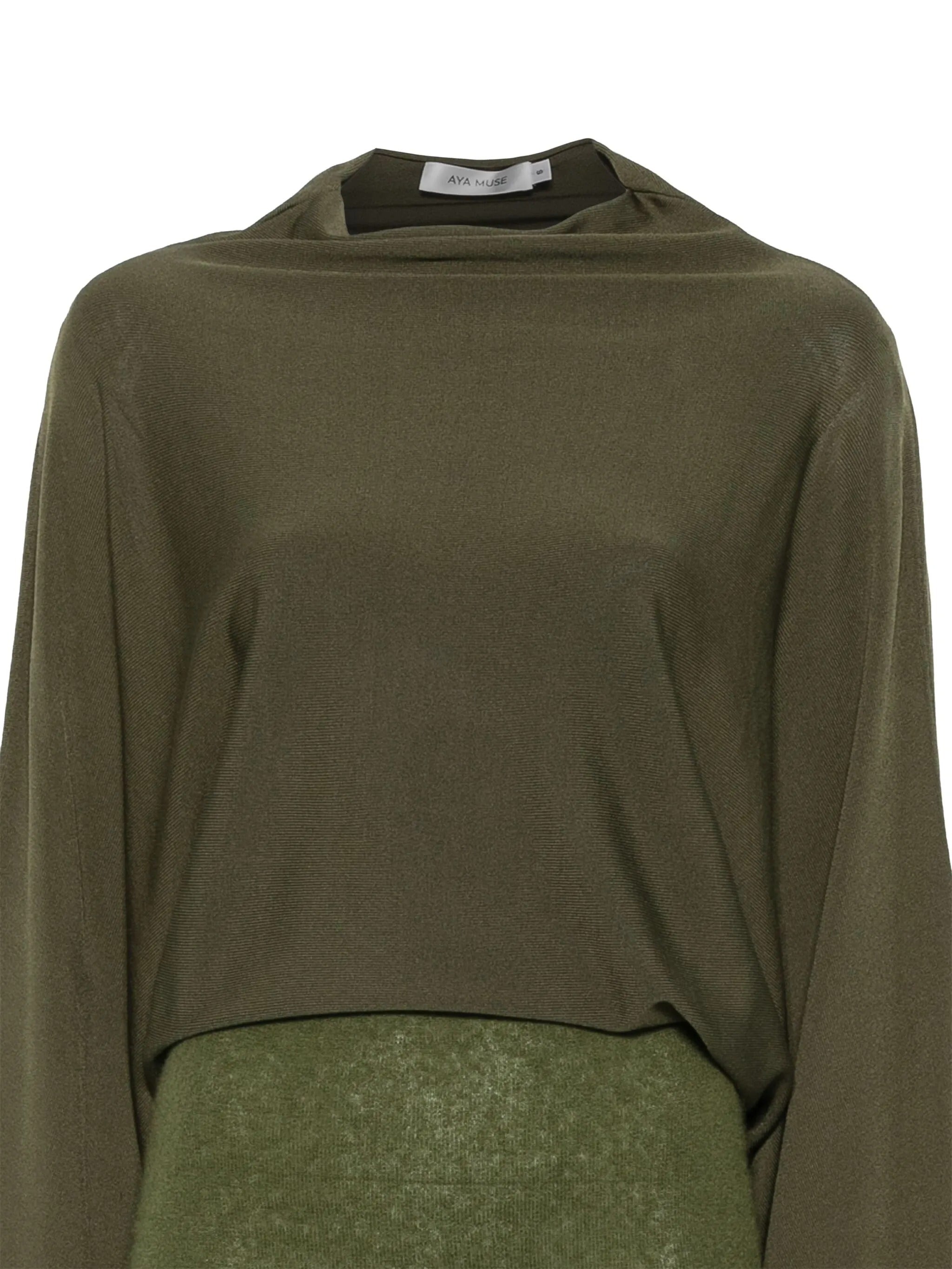 Aya Muse Pine Dress in Pine - Dark Green. XS also in L