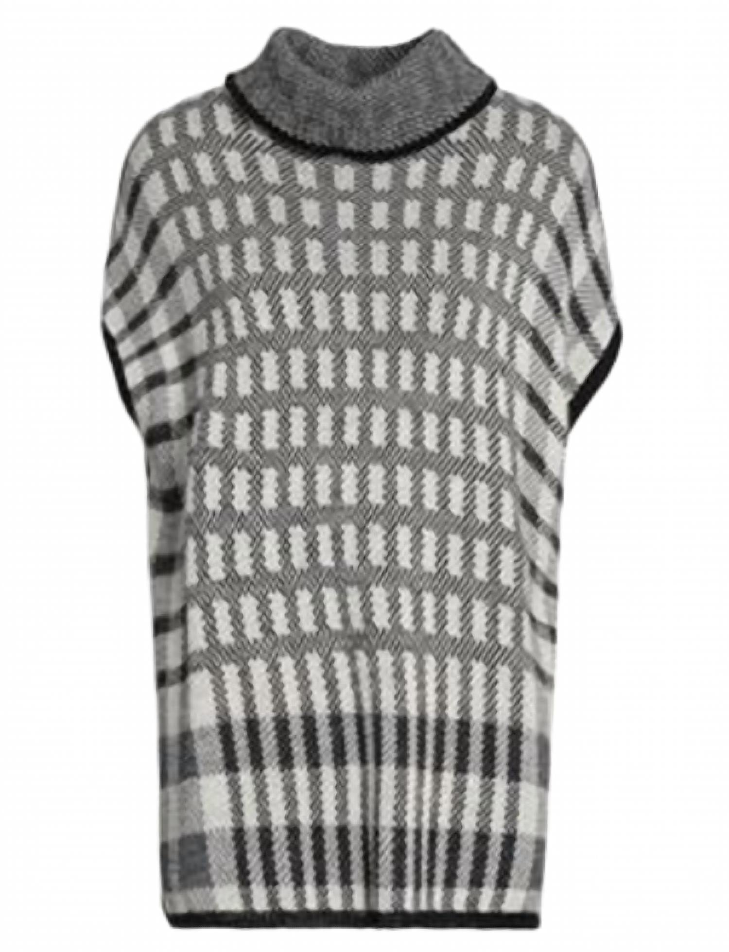 Women's Knitted Top In Black