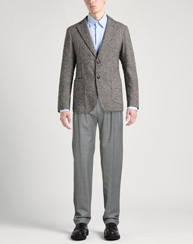 Man Pants Grey Size 30 Virgin Wool, Elastane