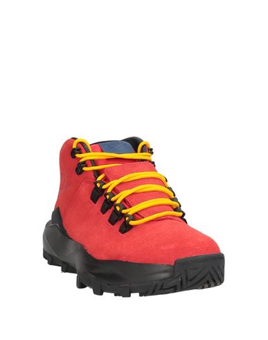 Man Ankle boots Red Size 10 Leather