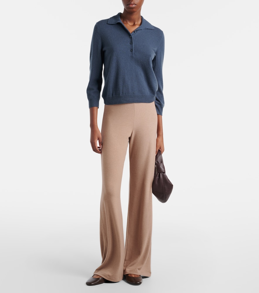 Lauren jersey wide-leg pants