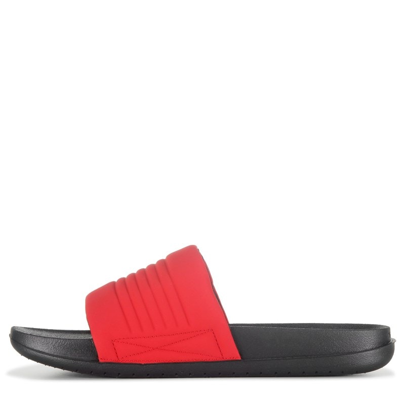Men's Offcourt Adjust Slide Sandals (Red/Black/White)