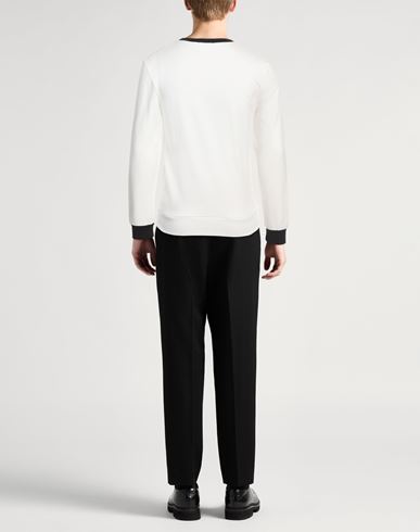Man Sweatshirt White Size M Cotton
