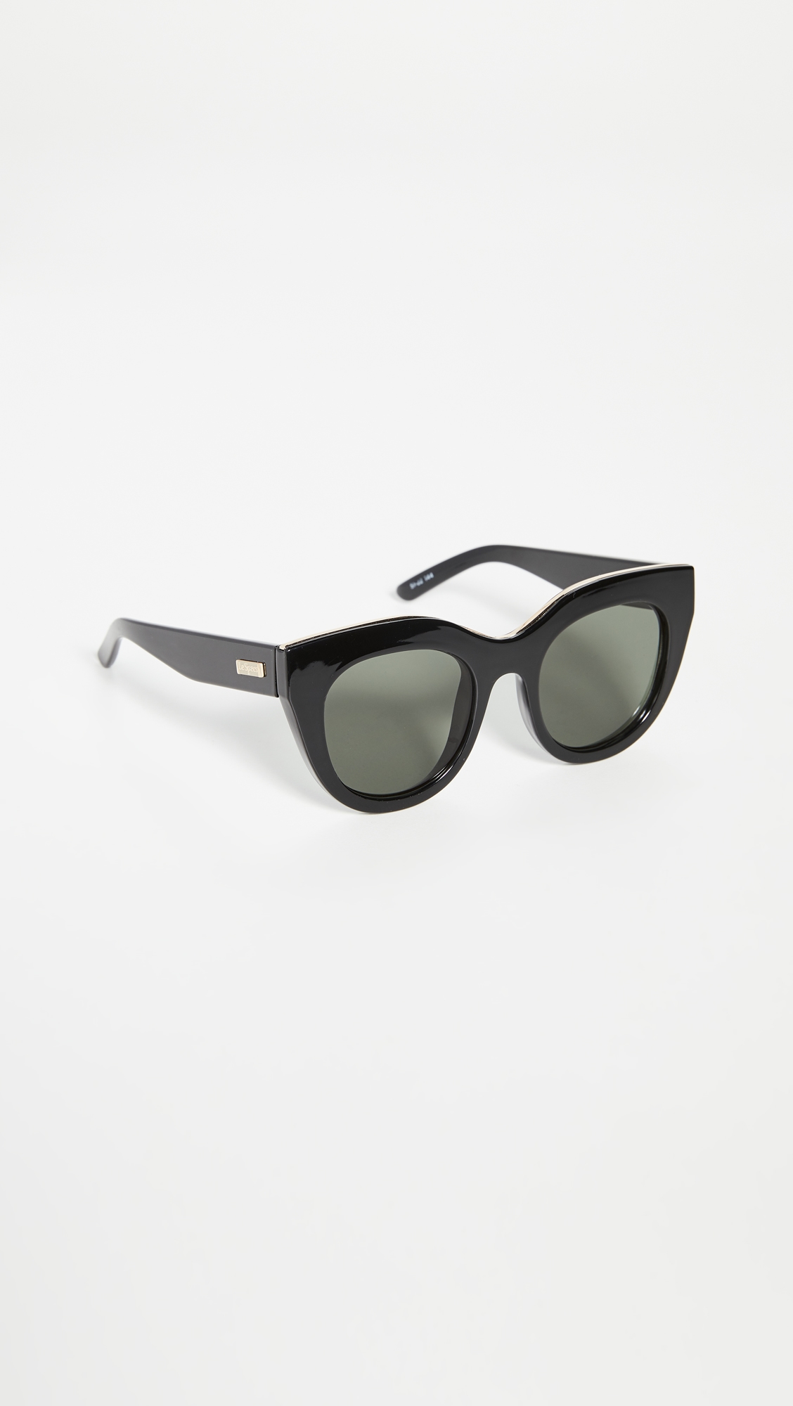 Air Heart Sunglasses Black Gold/Khaki Mono One Size