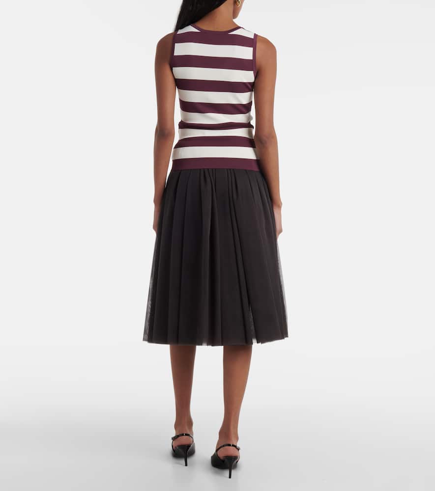 Striped tank top