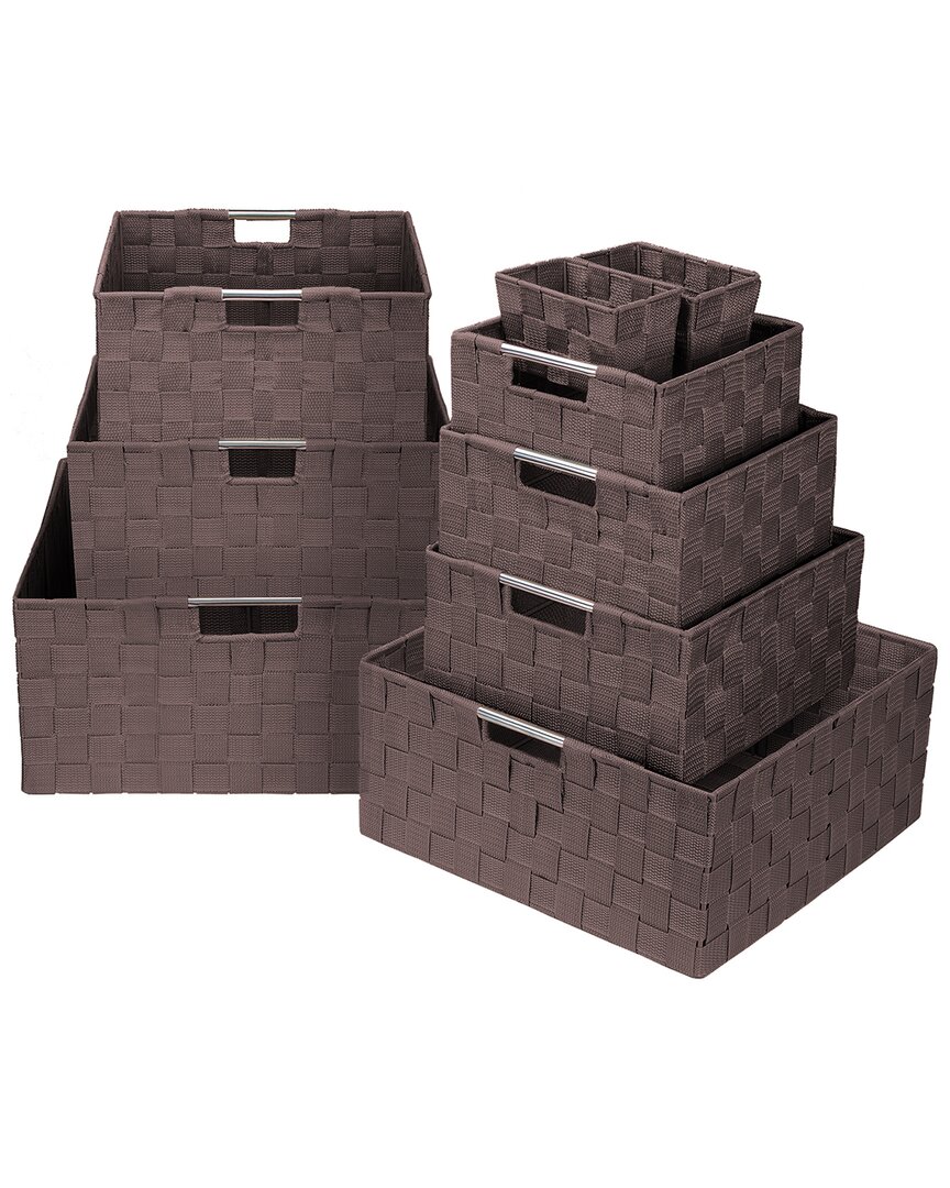Weave 9pc Basket Set