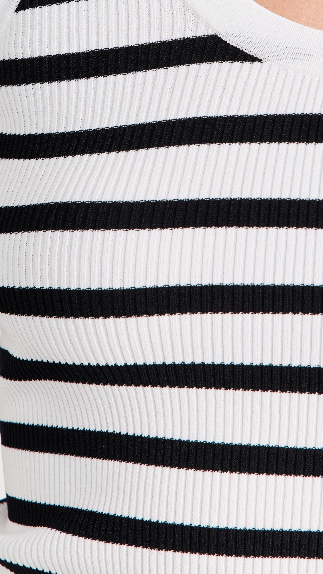 Estefania Tank White Stripe