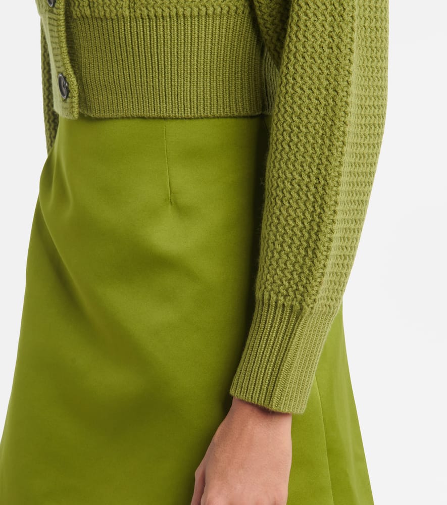 Albert cropped wool cardigan