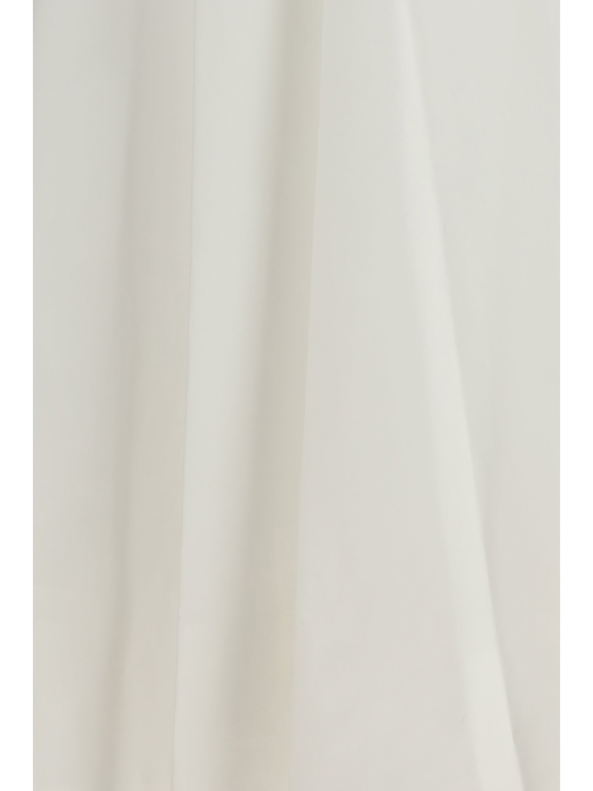 Cotton Full-Length Skirt — White