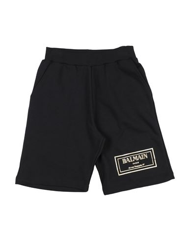 Kid Boy Shorts & Bermuda Shorts Black Size 14 Cotton