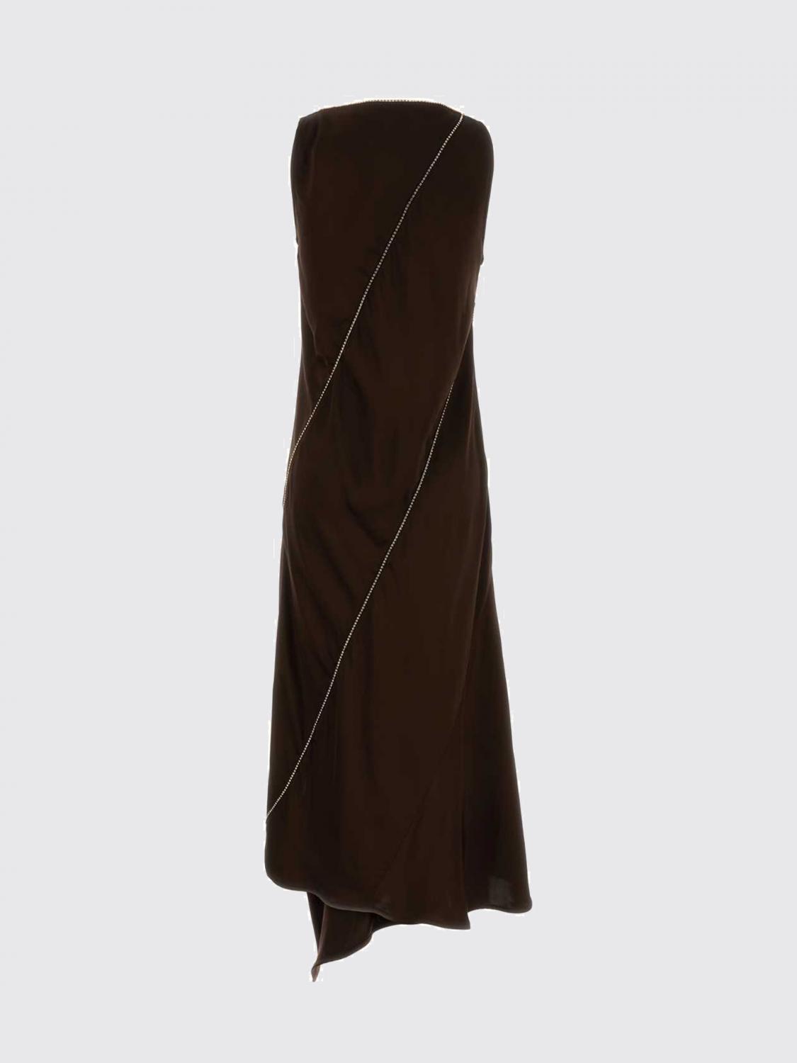 Sleeveless Asymmetric Midi Dress