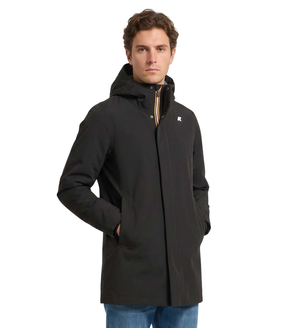 Black Hood Parka Jackets
