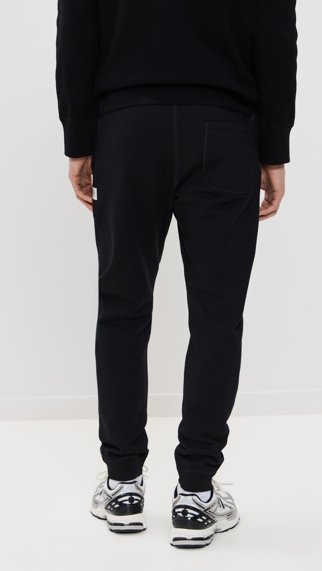 Reigning Champ Midweight Terry Slim Sweatpants Black