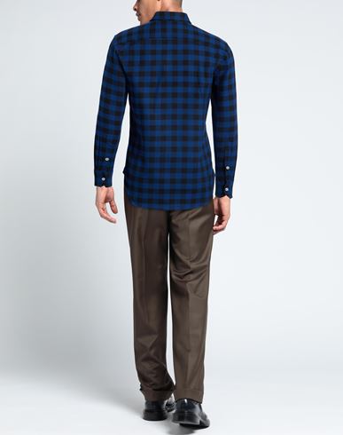 Arpège Heritage Man Shirt Blue Size 34 Cotton
