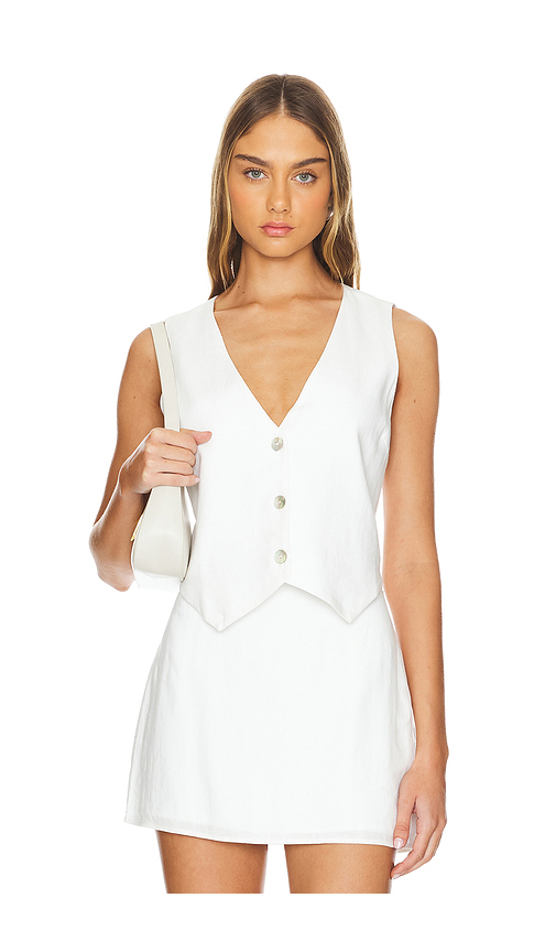 Show Me Your Mumu GILET VICKY en White. L. Also en