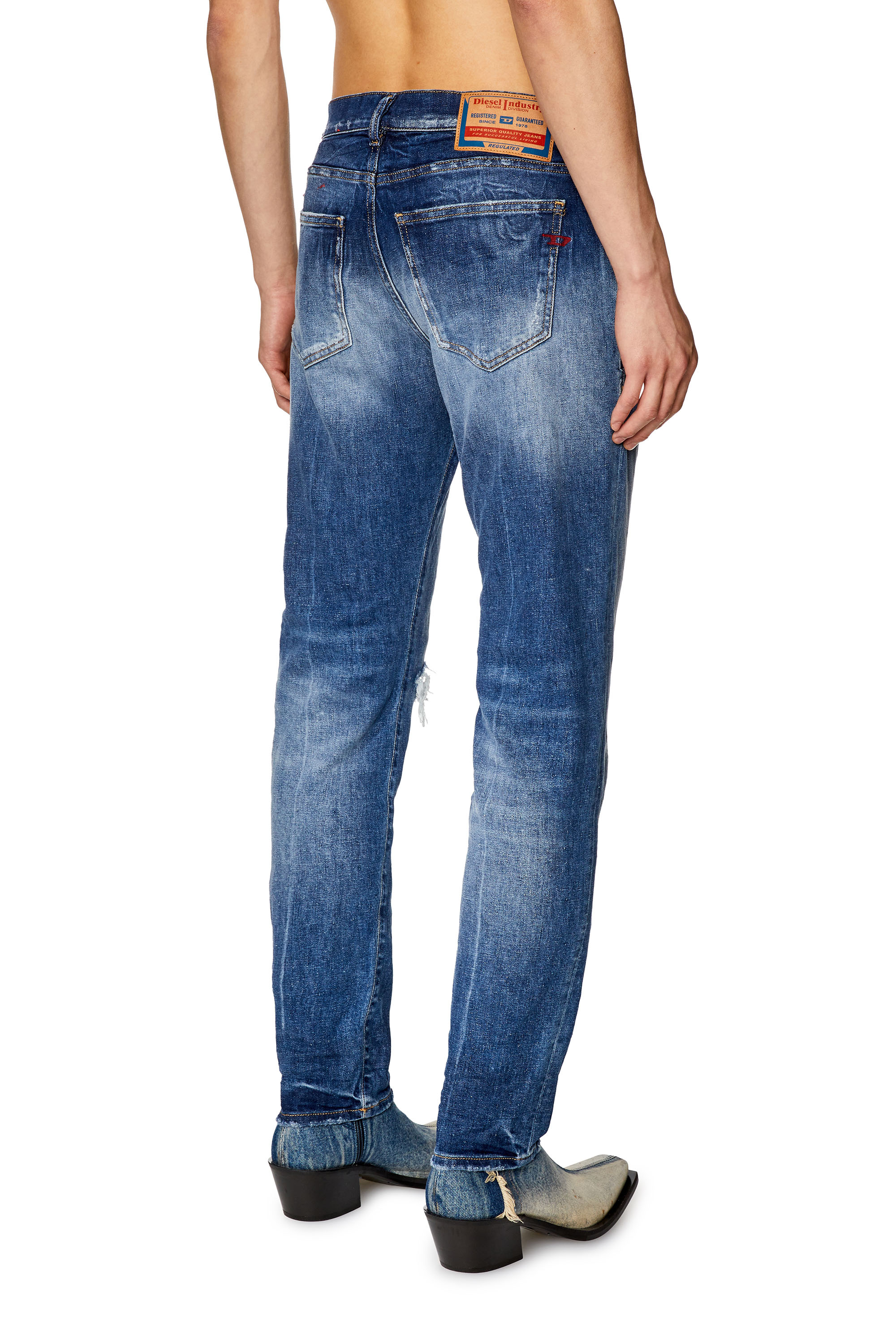 2019 D-Strukt straight-leg jeans - Blue