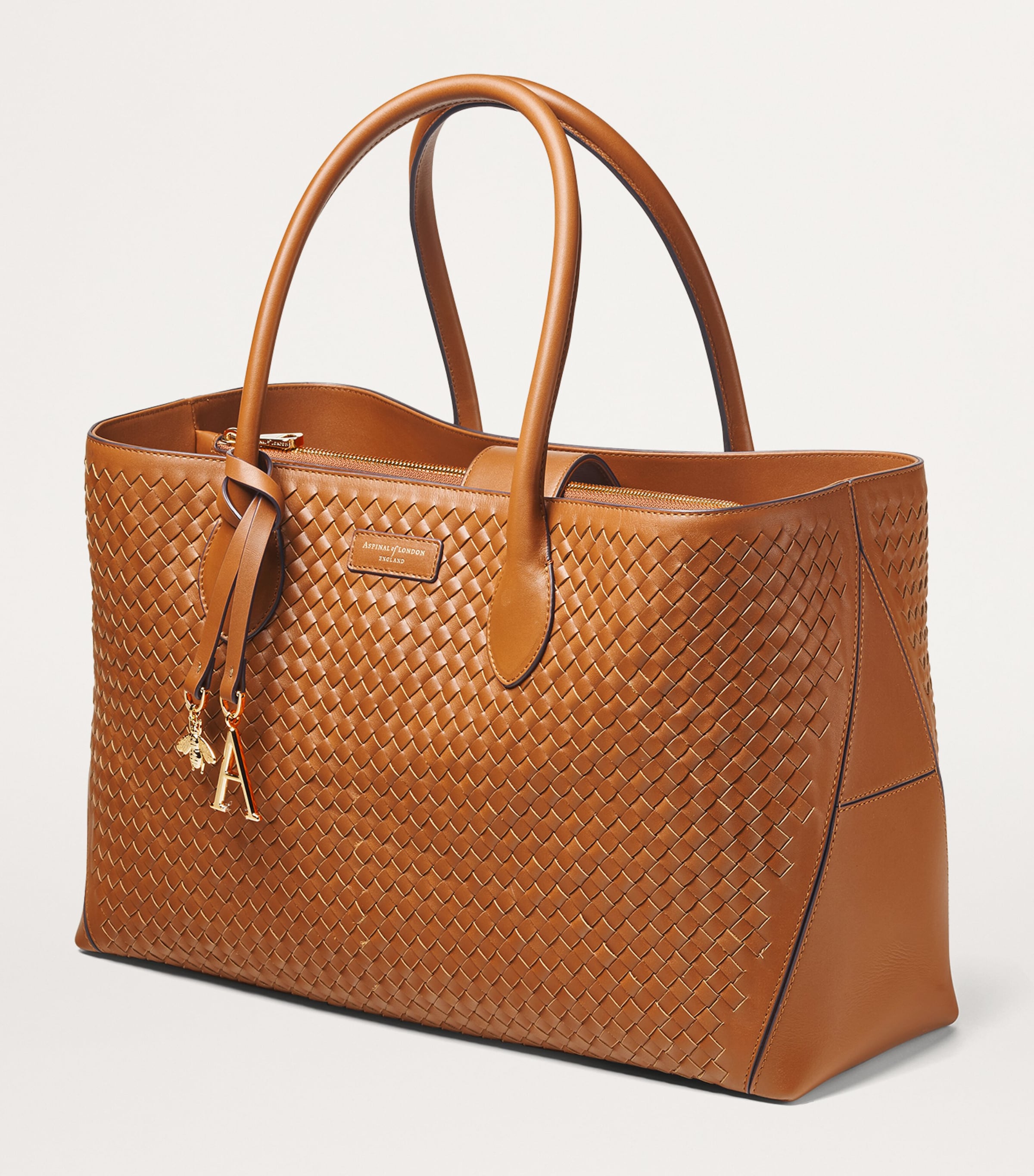 Leather London Tote Bag