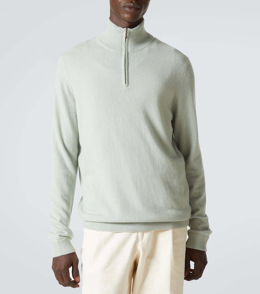 Dared cashmere half-zip sweater