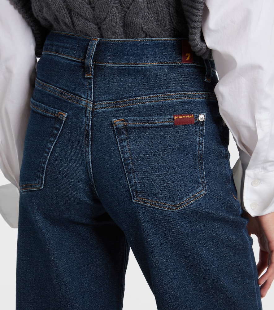 Stovepipe Straight mid-rise straight jeans