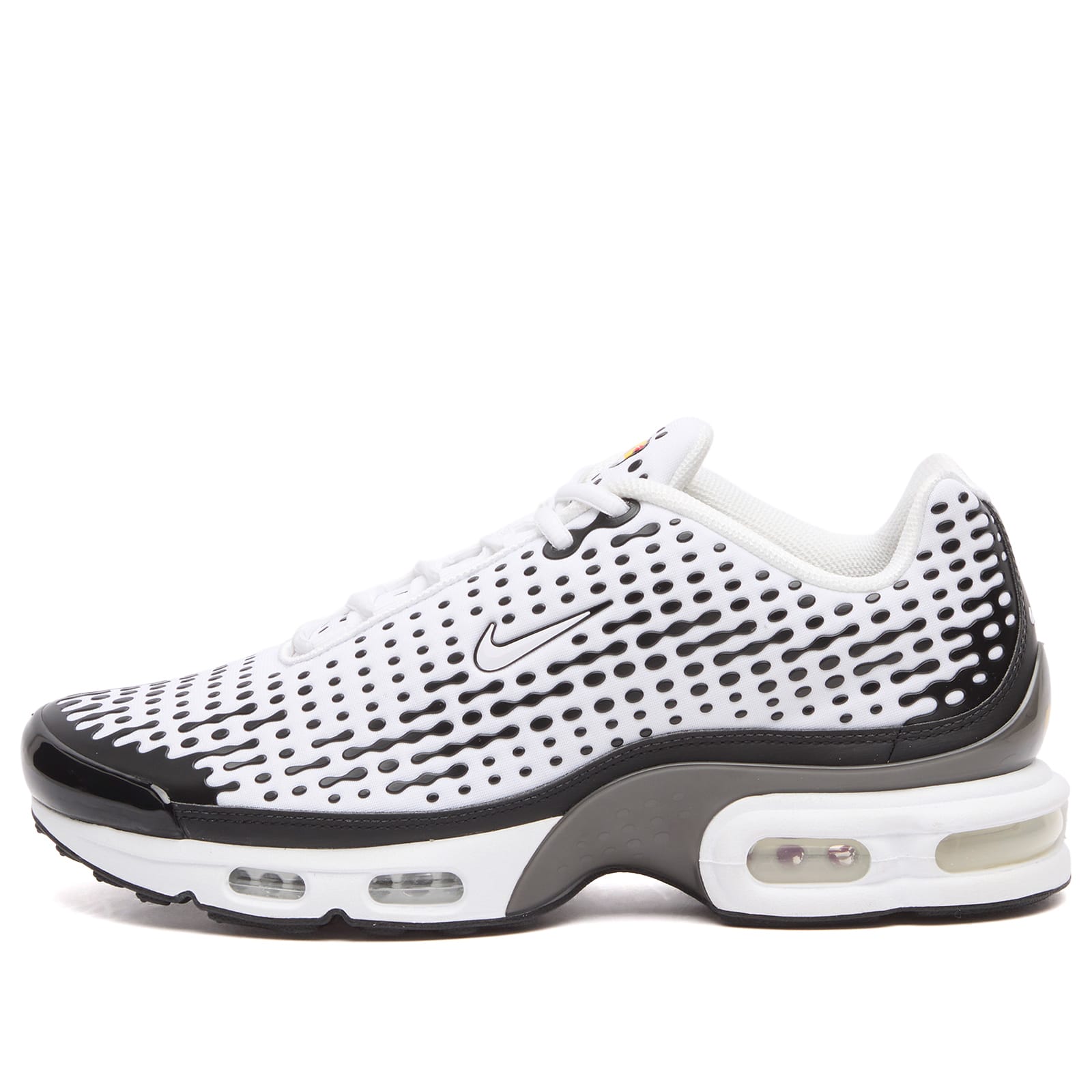 Men's Air Max Plus Vii Sneaker White/Black/Grey