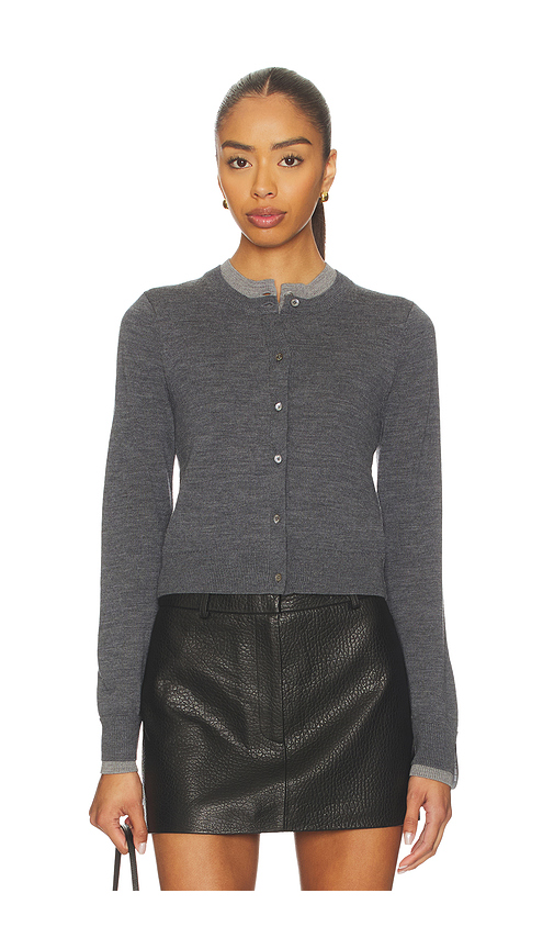 ROKH CARDIGAN in Grey. Größe L. Also in M